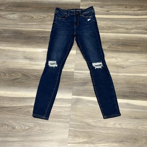 American eagle high rise jeggings size 4 - Picture 3 of 14